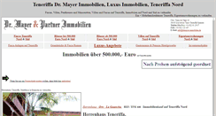 Desktop Screenshot of drmayerimmobilien.de